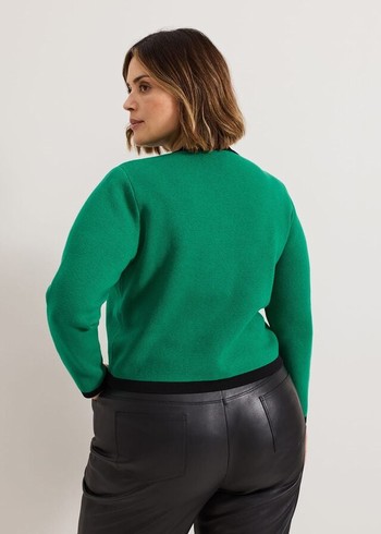 Phase Eight Tazted Knitwear Green Canada | CNZPHX-678